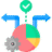 data driven decision making icon