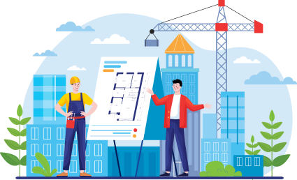 engineering construction illustration