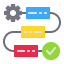 project data flow icon
