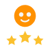 high customer expectation icon