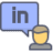 integration with linkedin icon