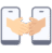 mobile collaboration icon