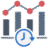 real time data analytics icon