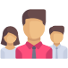 back office users icon